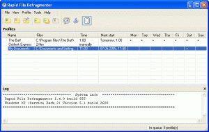 Rapid File Defragmentor Lite