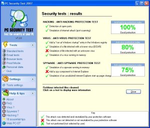 PC Security Test 2007