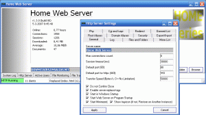 Home Web Server 一個簡單易用的網絡服務器