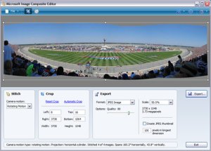 Microsoft Image Composite Editor (ICE) –免費的全景圖拼接軟體