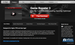 Game Booster 3 – 提升電腦遊戲效能